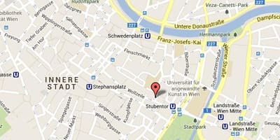 Kort af stephansplatz Vín kort