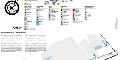 Vín flugvöllur brottfarir kort