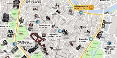 Vín sporvagn kort 2016
