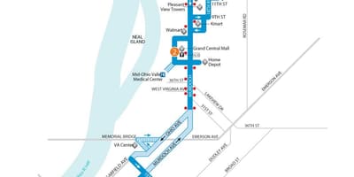 Austurríki strætó kort